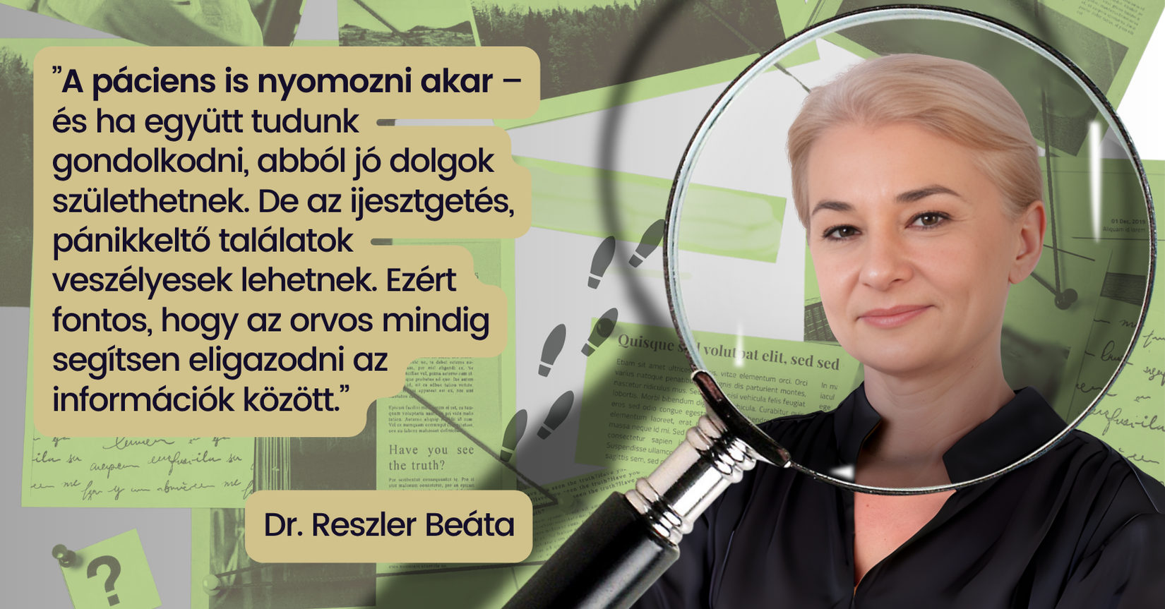 Detektív az orvosi rendelőben szöveges A jó orvos sokszor egyben jó nyomozó is: